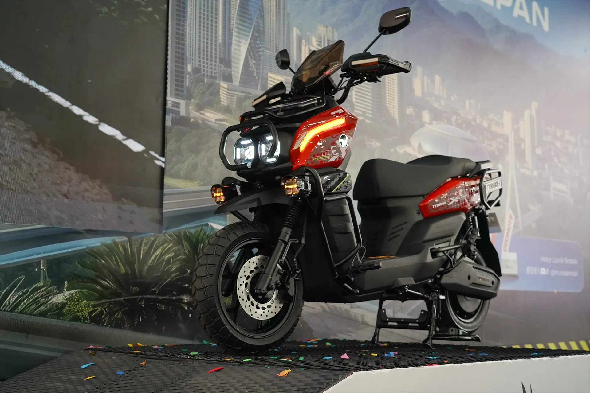 Berkarakter Adventure, Indomobil Tyranno X Meluncur dengan Torsi 180 Nm dan Jarak Tempuh 160 Km