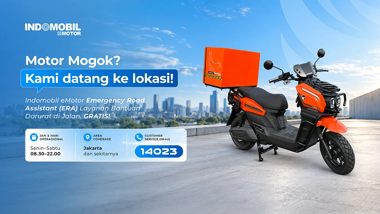 Indomobil eMotor Punya Emergency Road Assistant (ERA): Solusi Darurat Jika Motor Listrik Mogok di Jalan