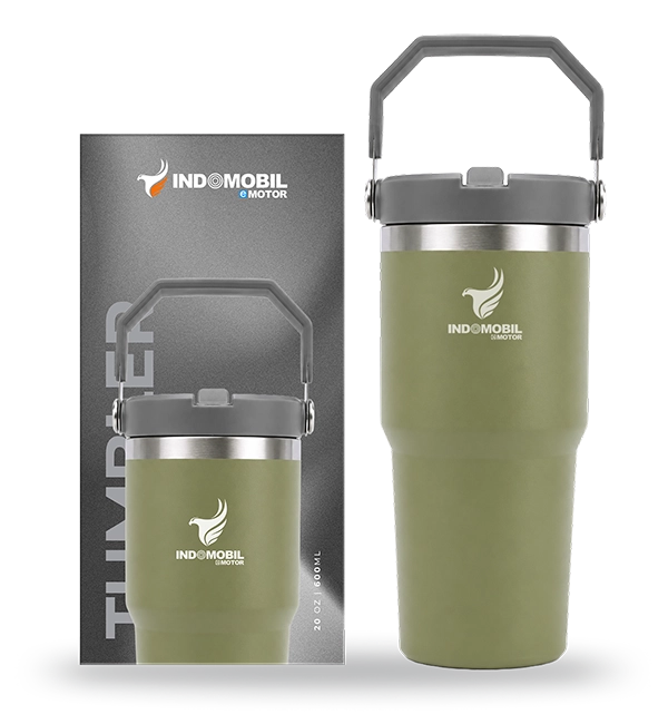 Tumbler 600 ml – Olive Green