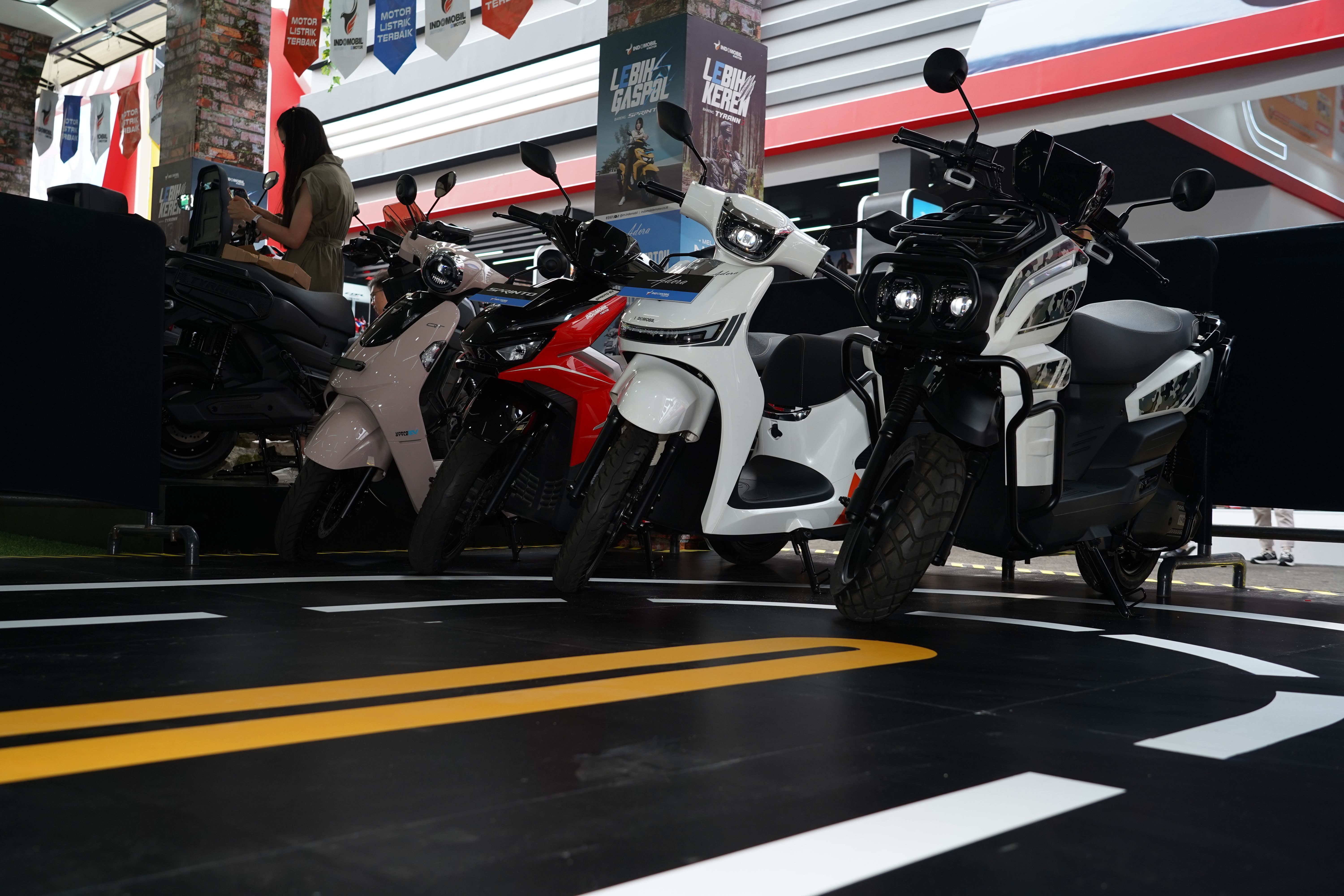 Lini produk seluruh motor listrik Indomobil eMotor